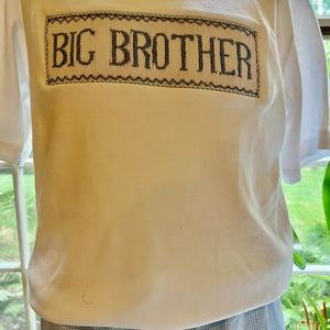NWT Big Brother smocked set